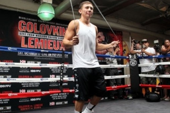 Фотография к новости: Головкин представил крутое видео с первых тренировок под руководством Бэнкса