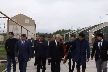 Фотография к новости: Сапарбаев ознакомился с работой "социального городка" в Алматинской области