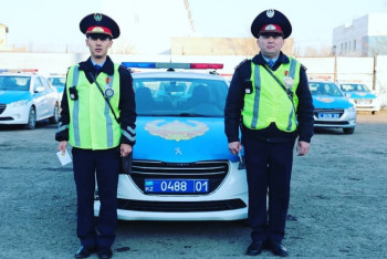 Фотография к новости: Герои-полицейские награждены медалью "За спасение утопающих"