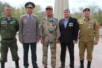 Фотография к новости: Против провокаций на 9 Мая выступили павлодарские воины-интернационалисты и чернобыльцы