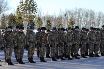 Фотография к новости: Контрольная проверка проходит в Вооруженных Силах РК