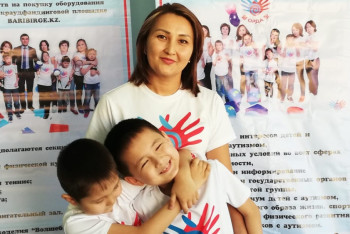 Фотография к новости: Инклюзивная спартакида для детей проходит в Нур-Султане