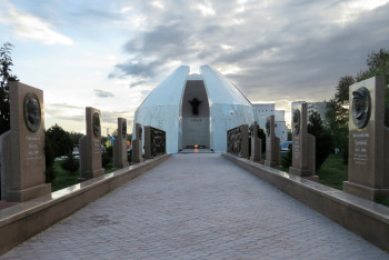 Фотография к новости: Мемориалу "Вечный огонь" в Актау вернули "голос"