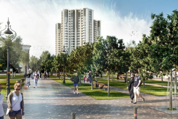 Фотография к новости: Экологичная тротуарная плитка появится на центральных улицах Алматы 