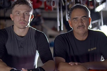 Фотография к новости: Головкин заявил о прекращении сотрудничества с тренером Санчесом  