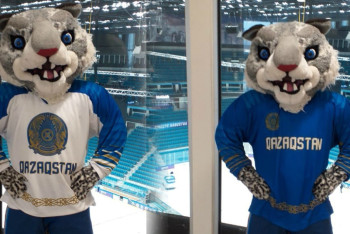 Фотография к новости: Представлен талисман ЧМ по хоккею-2019 в Нур-Султане