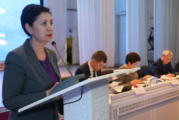 Фотография к новости: Гульшара Абдыкаликова прибыла в Костанайскую область