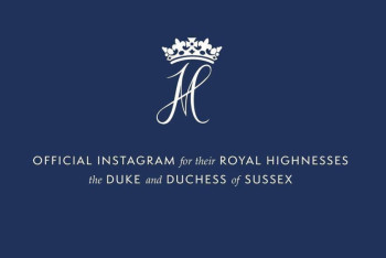 Фотография к новости: Королевская чета принца Гарри и Меган завели страничку в Instagram