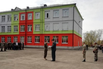 Фотография к новости: "Уроки мужества" проходят в школах СКО