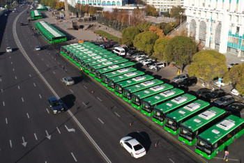 Фотография к новости: В Алматы на маршруты запустят еще более 460 новых автобусов