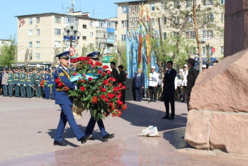 Фотография к новости: В Актобе чествовали ветеранов Великой Отечественной войны