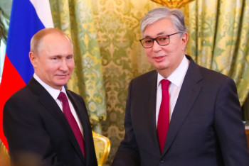 Фотография к новости: Касым-Жомарт Токаев встретился в Москве с Владимиром Путиным