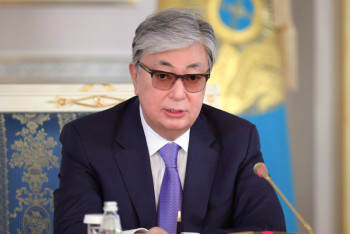 Фотография к новости: Токаев прибыл в Алматы 