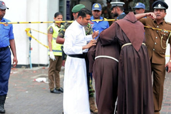 Фотография к новости: Токаев выразил соболезнования родным погибших в Шри-Ланке