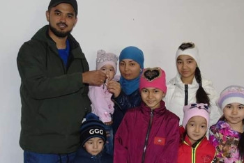 Фотография к новости: Квартиру подарил бизнесмен многодетной маме в Акмолинской области