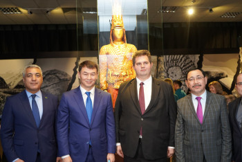 Фотография к новости: Нацмузей РК открыл выставку "Великая степь: история и культура" в Ташкенте 