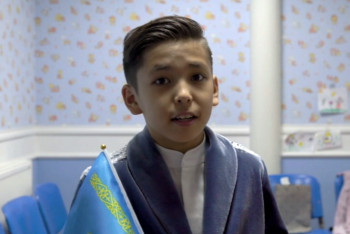 Фотография к новости: 12-летний казахстанец стал победителем в международном песенном конкурсе в Киеве 