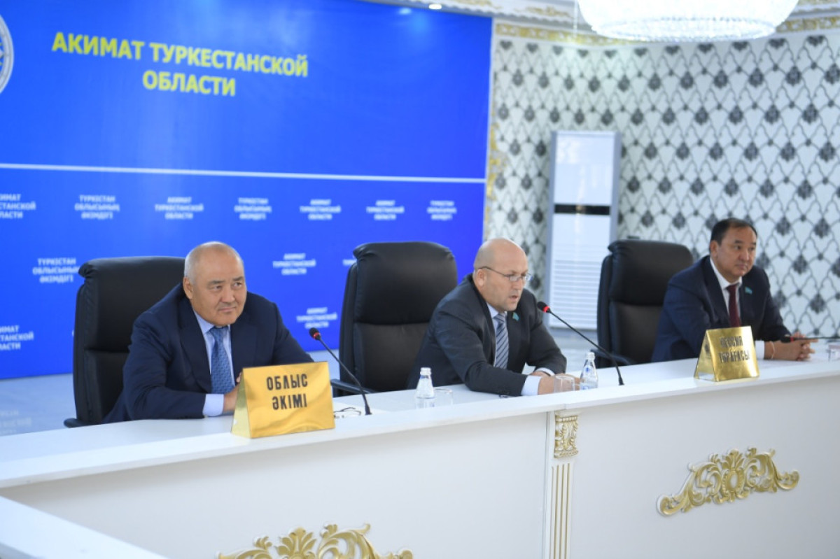  пресс-служба акима Туркестанской области