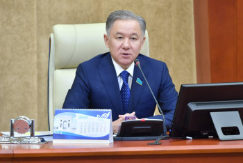 Фотография к новости: Нигматулин выразил соболезнования в связи с ДТП в Жамбылской области