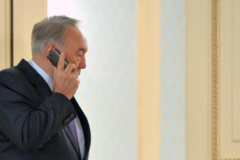 Фотография к новости: Состоялся телефонный разговор Первого Президента с Королем Иордании