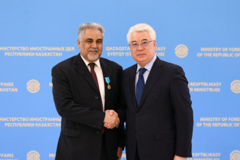 Фотография к новости: Посол Саудовской Аравии: Работать в Казахстане - большая честь для меня