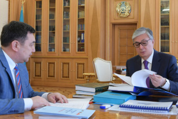 Фотография к новости: Президент РК принял главу Международной Тюркской академии