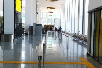 Фотография к новости: Усилен досмотр пассажиров в международном аэропорту Нур-Султана