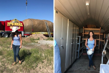 Фотография к новости: У американцев появилась возможность переночевать в огромной картошке