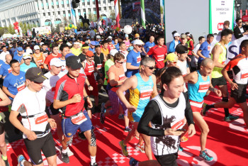 Фотография к новости: Более 17 тысяч человек примут участие в "Алматы марафоне" 21 апреля 