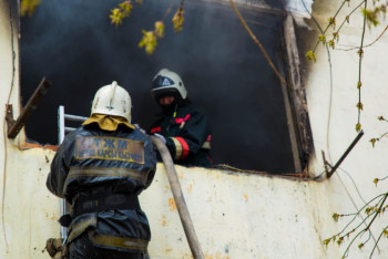 Фотография к новости: Пожар в столичном общежитии: один ребенок находится в реанимации