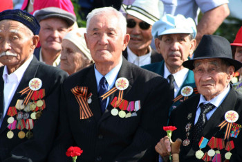 Фотография к новости: Ветераны ВОВ в среднем получат ко Дню Победы по 313 тысяч тенге