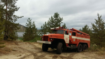 Фотография к новости: Более ста человек тушат лесной пожар в ВКО
