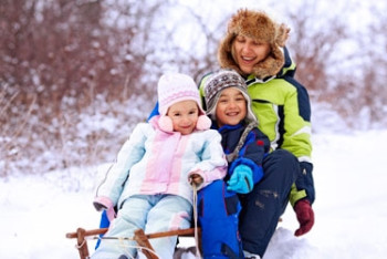 Фотография к новости: Исключить прогулки с детьми в морозные дни рекомендует Минздрав РК