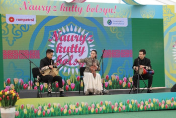 Фотография к новости: В Румынии традиционно отпраздновали Наурыз мейрамы 