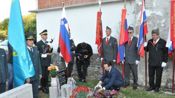 Фотография к новости: В Словении почтили память героя Второй мировой войны из Казахстана