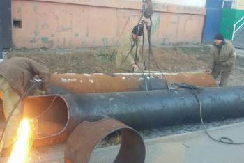 Фотография к новости: Коммунальная авария оставила павлодарцев без воды и трамваев