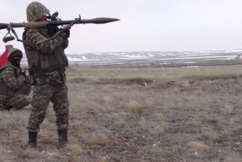 Фотография к новости: Лучший "Снайперский батальон" выбрали в Вооруженных силах РК