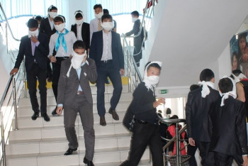 Фотография к новости: Девять школьников пострадали при распылении баллончика в ЮКО