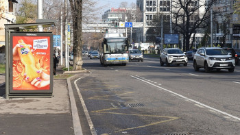 Фотография к новости: Односторонние улицы помогли сократить число ДТП в Алматы