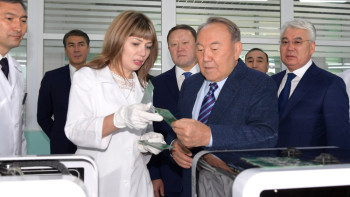 Фотография к новости: Назарбаев указал на необходимость продвижения сельскохозяйственной отрасли в СКО