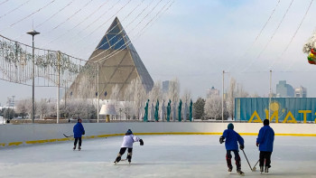 Фотография к новости: Северные олени, ледяные горки и катки: как в Астане создают новогоднюю атмосферу