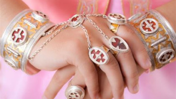 Фотография к новости: Выставка казахской национальной одежды прошла в Стокгольме