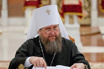 Фотография к новости: Православных казахстанцев с наступающей Пасхой поздравил митрополит Александр