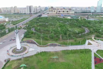 Фотография к новости: В Астане построят 14 скверов и бульваров в 2018 году