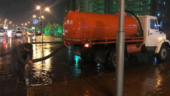 Фотография к новости: В Сингапуре и Москве тоже были подтопления – Исекешев ответил на критику о потопе в Астане