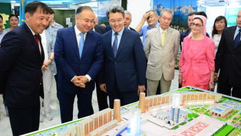 Фотография к новости: Новая экспозиция зала истории современного Казахстана «Елбасы және Тәуелсіздік» презентована в Акмолинской области