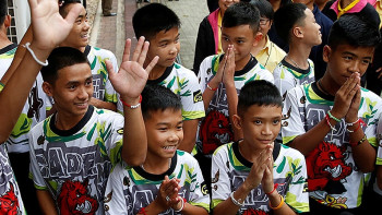 Фотография к новости: Замурованные в пещере Таиланда дети рыли туннель в соседний грот  