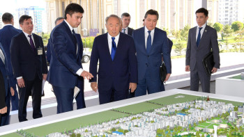 Фотография к новости: Трудолюбие шымкентцев является залогом успешного развития нового мегаполиса - Назарбаев