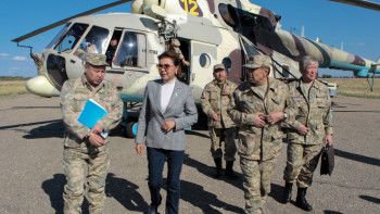 Фотография к новости: Миллиард тенге просит погранслужба на развитие инфраструктуры казахстанско-китайской границы