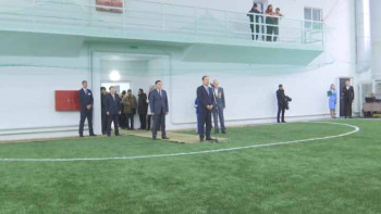 Фотография к новости: Новый крытый футбольный зал заработал в Кокшетау